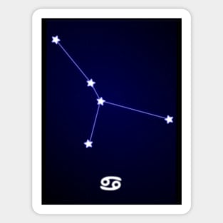 Cancer Constellation Sticker